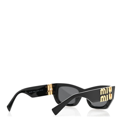 Miu Miu Acetate Sunglasses SMU 09W Black 4 of 8