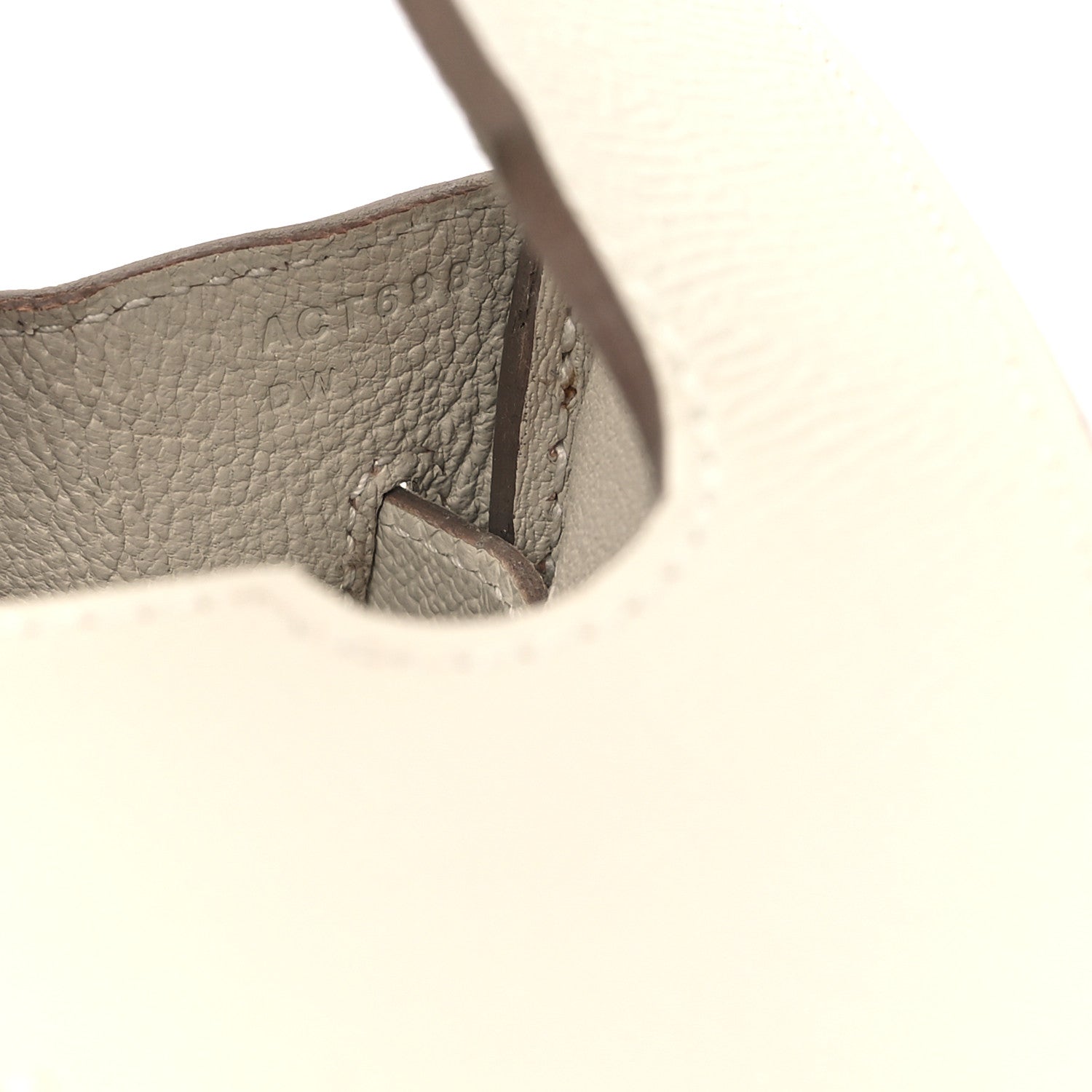 Hermes Epsom Birkin 30 Craie 7 of 11