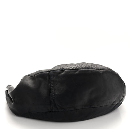 Chanel Lambskin Sensual Hobo Black 4 of 10