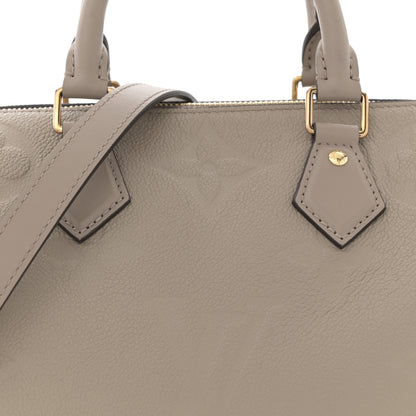 Louis Vuitton Empreinte Monogram Giant Speedy Bandouliere 25 Tourterelle 7 of 9