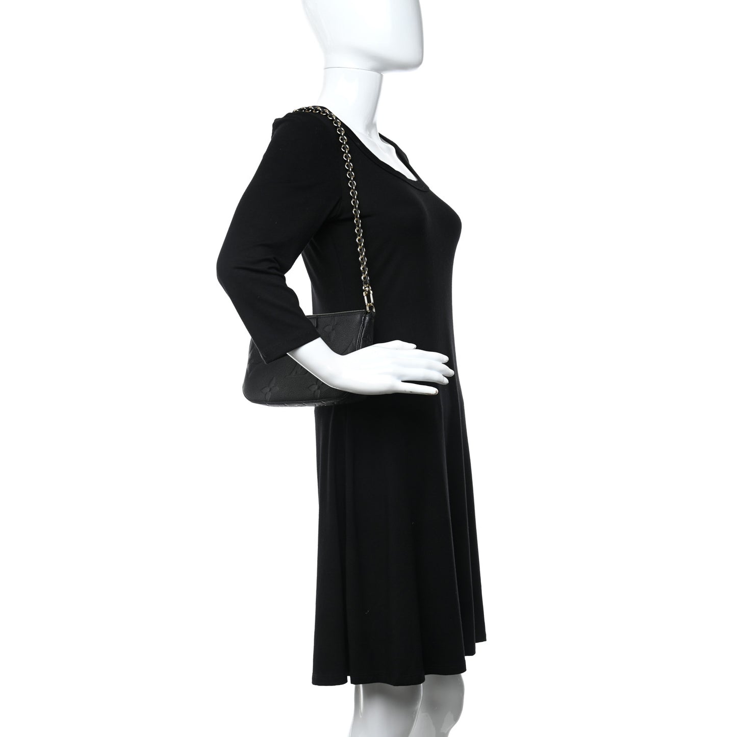 Empreinte Monogram Giant Multi Pochette Accessories Large Pochette Black