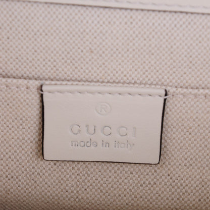 Gucci Calfskin Bamboo Web Medium Dionysus Top Handle Bag White Blue Hibiscus Red 6 of 7