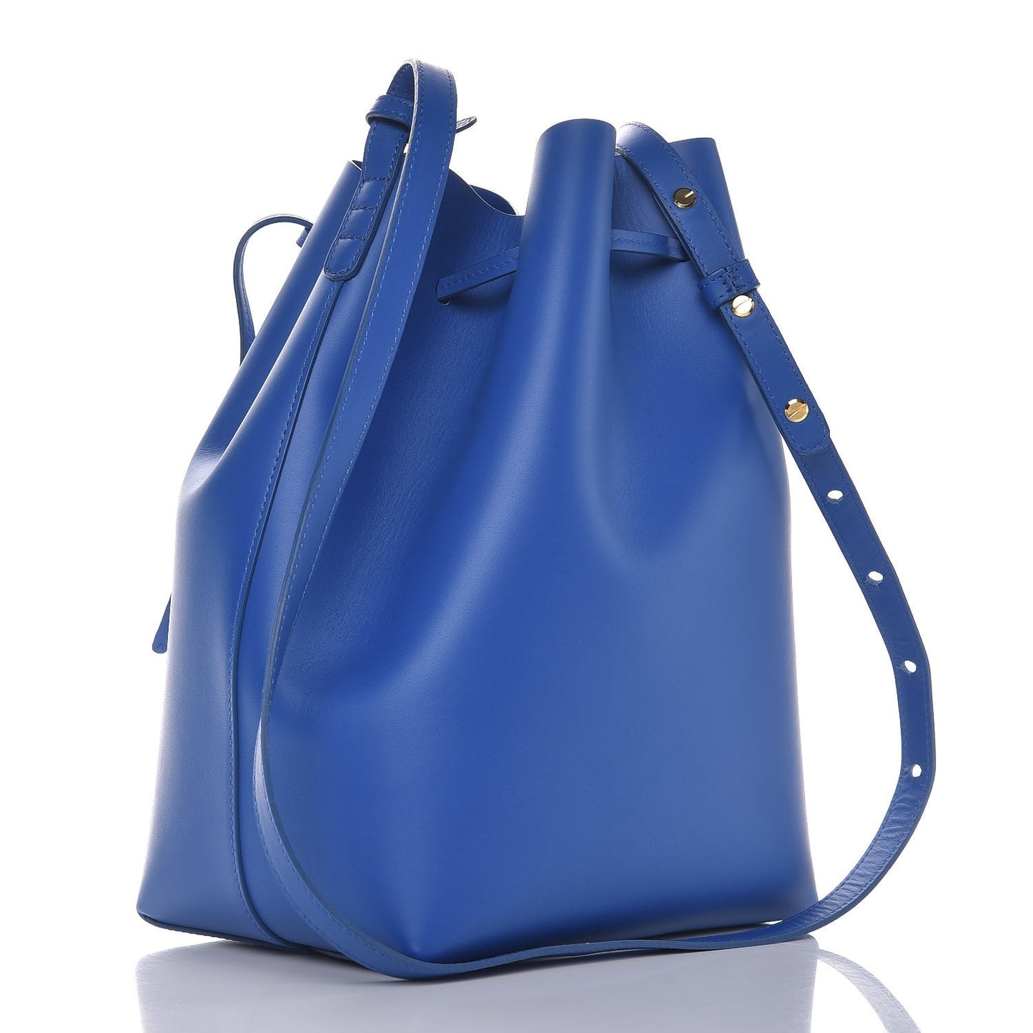 Calfskin Bucket Bag Royal