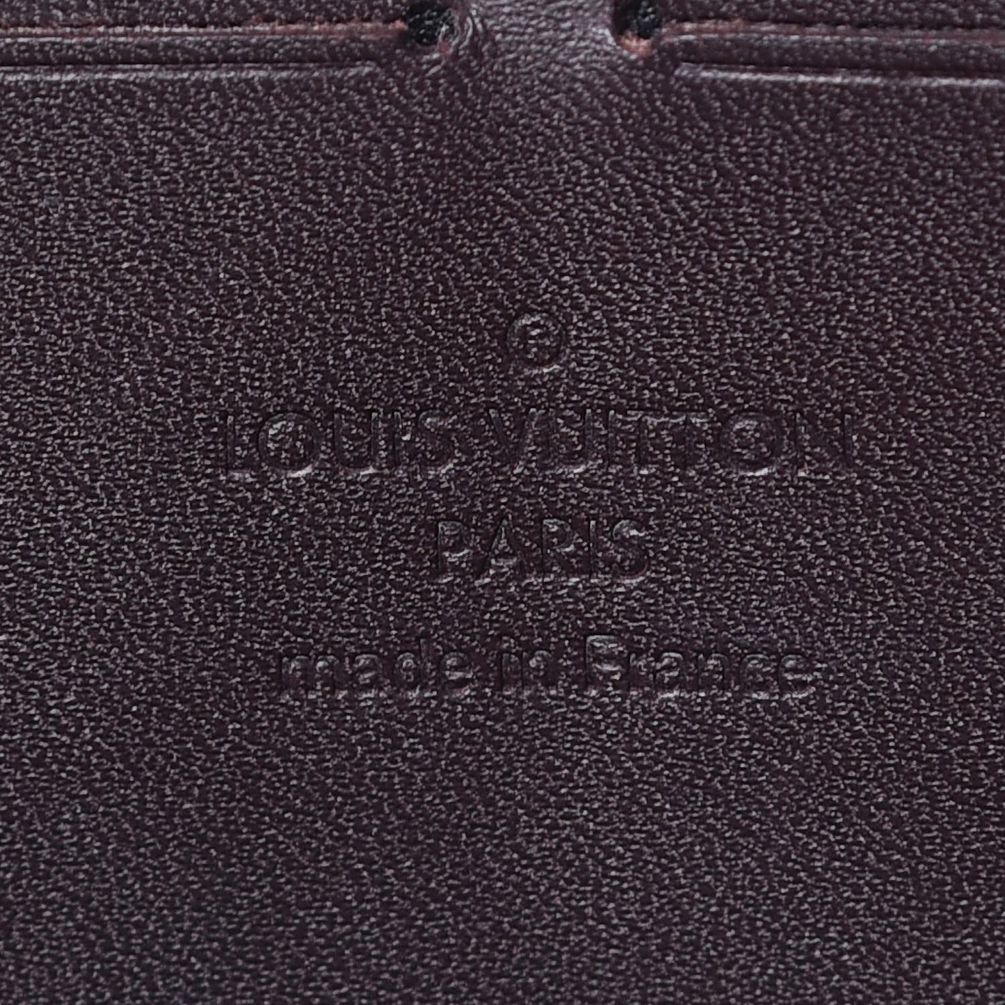 Vernis Zippy Wallet Amarante