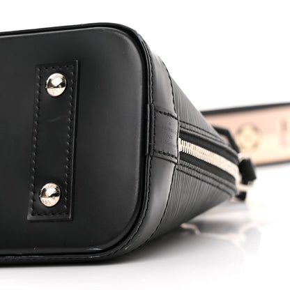 Louis Vuitton Epi Jacquard Alma BB Black 9 of 13