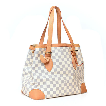 Louis Vuitton Damier Azur Hampstead MM 3 of 11