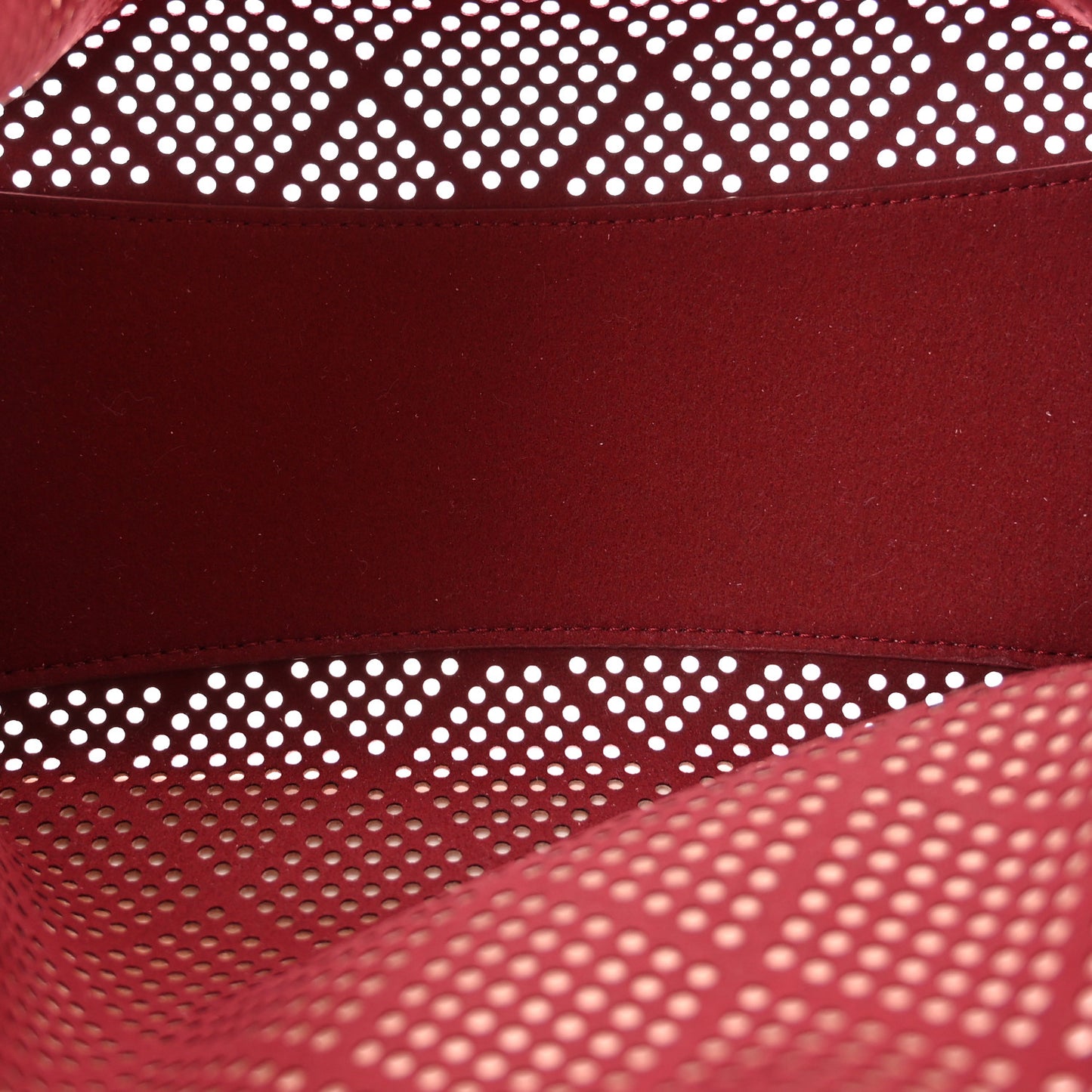 Perforated Calfskin Small Chanel 25 Handbag Light Pink