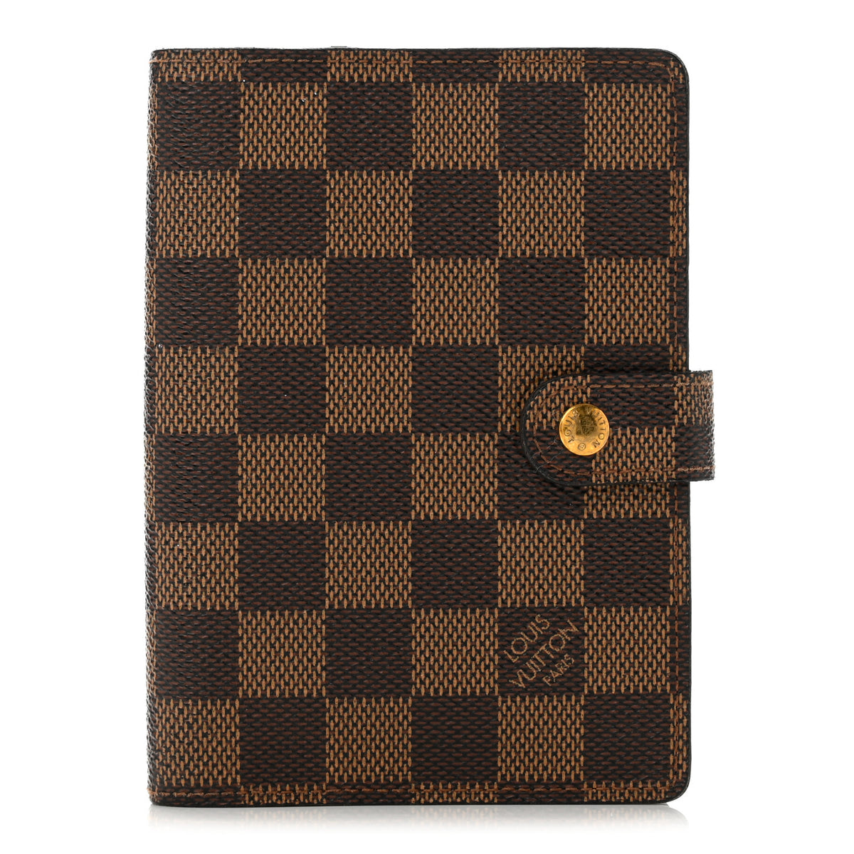 Damier Ebene Small Ring Agenda Cover