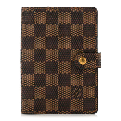 Louis Vuitton Damier Ebene Small Ring Agenda Cover 1 of 11