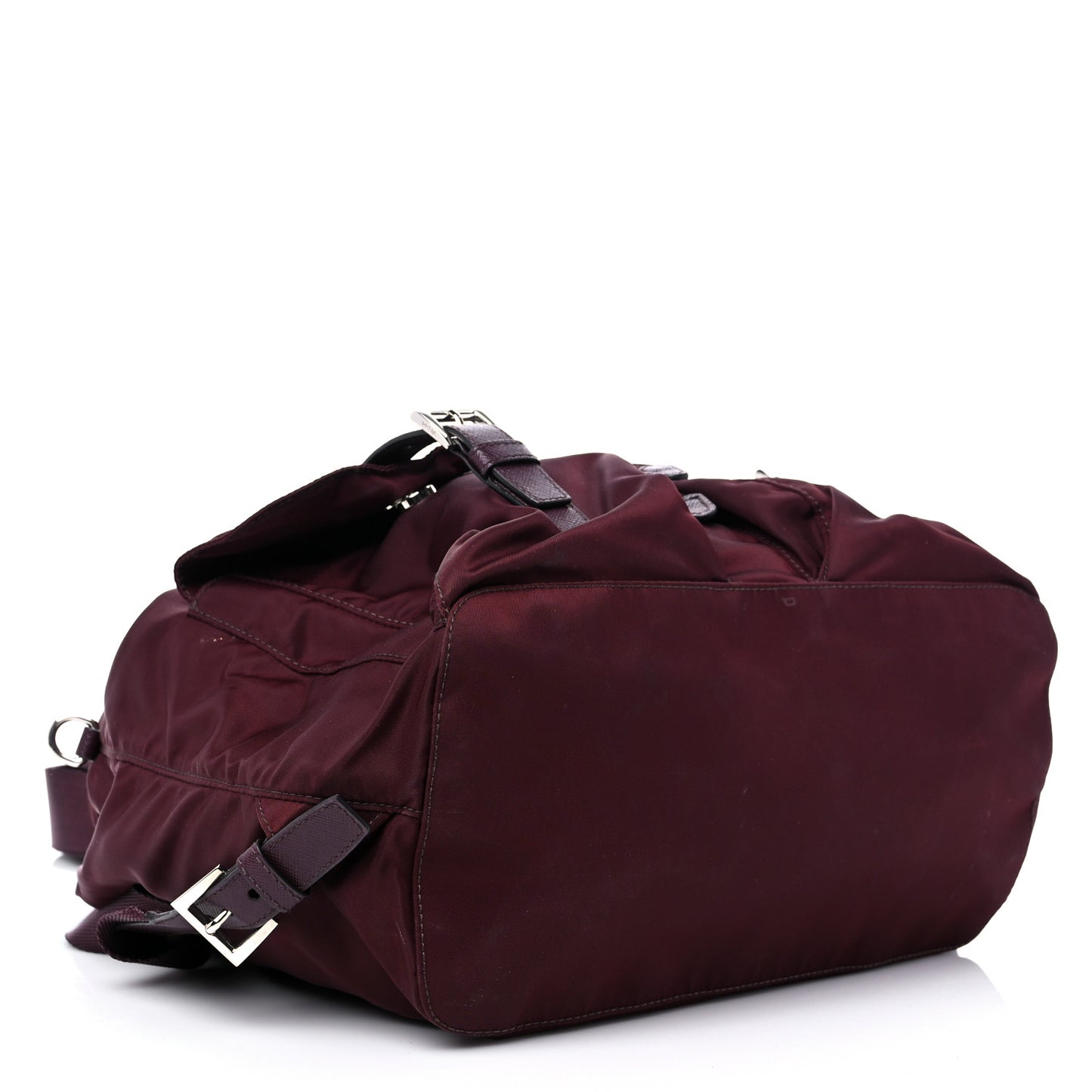 Tessuto Nylon Vela Medium Backpack Bordeaux