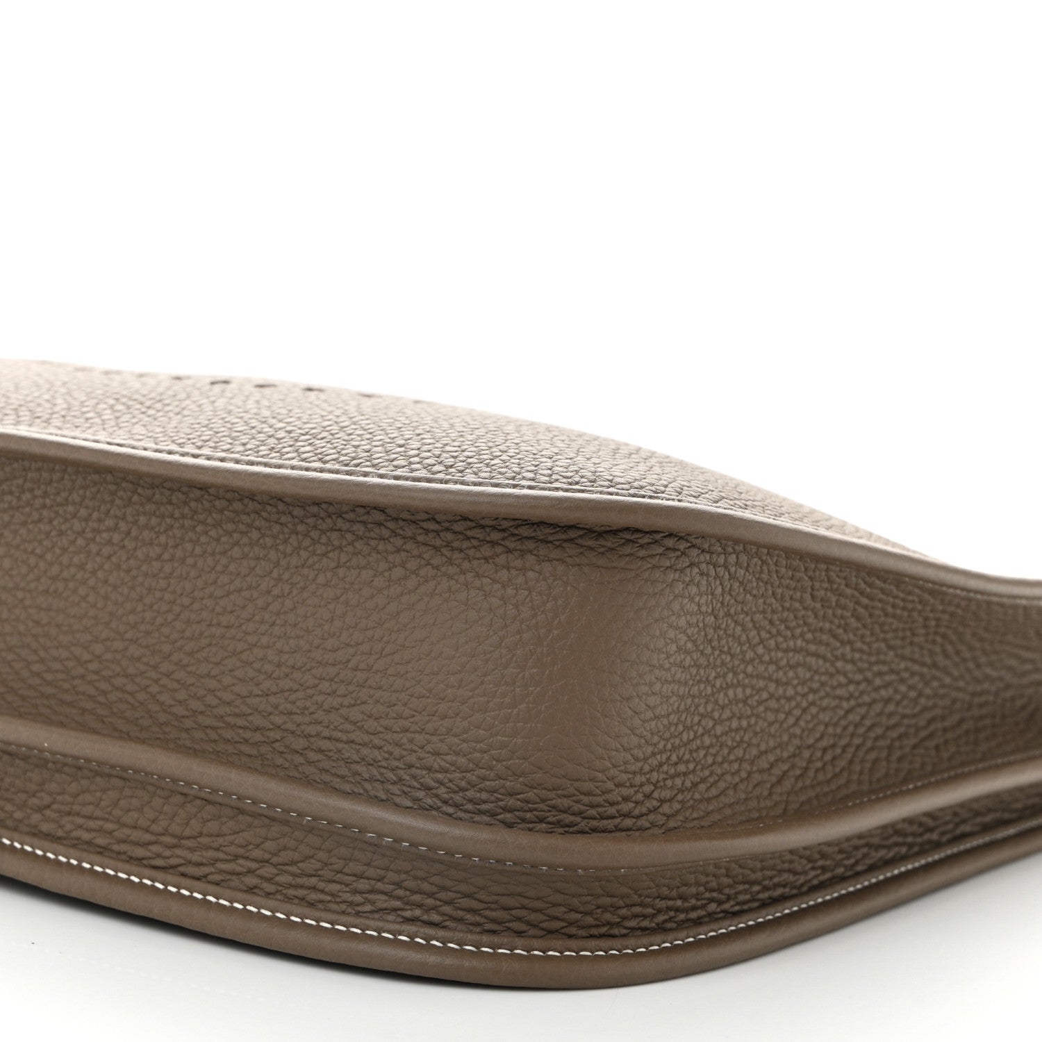 Hermes Taurillon Clemence EVELYNE III PM Etoupe 10 of 11