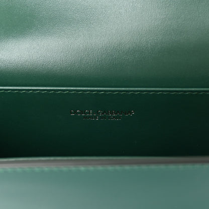 Dolce & Gabbana Patent DG Girls Phone Shoulder Bag Emerald 7 of 10