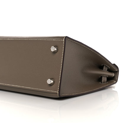 Hermes Epsom Kelly Sellier 25 Etoupe 10 of 11