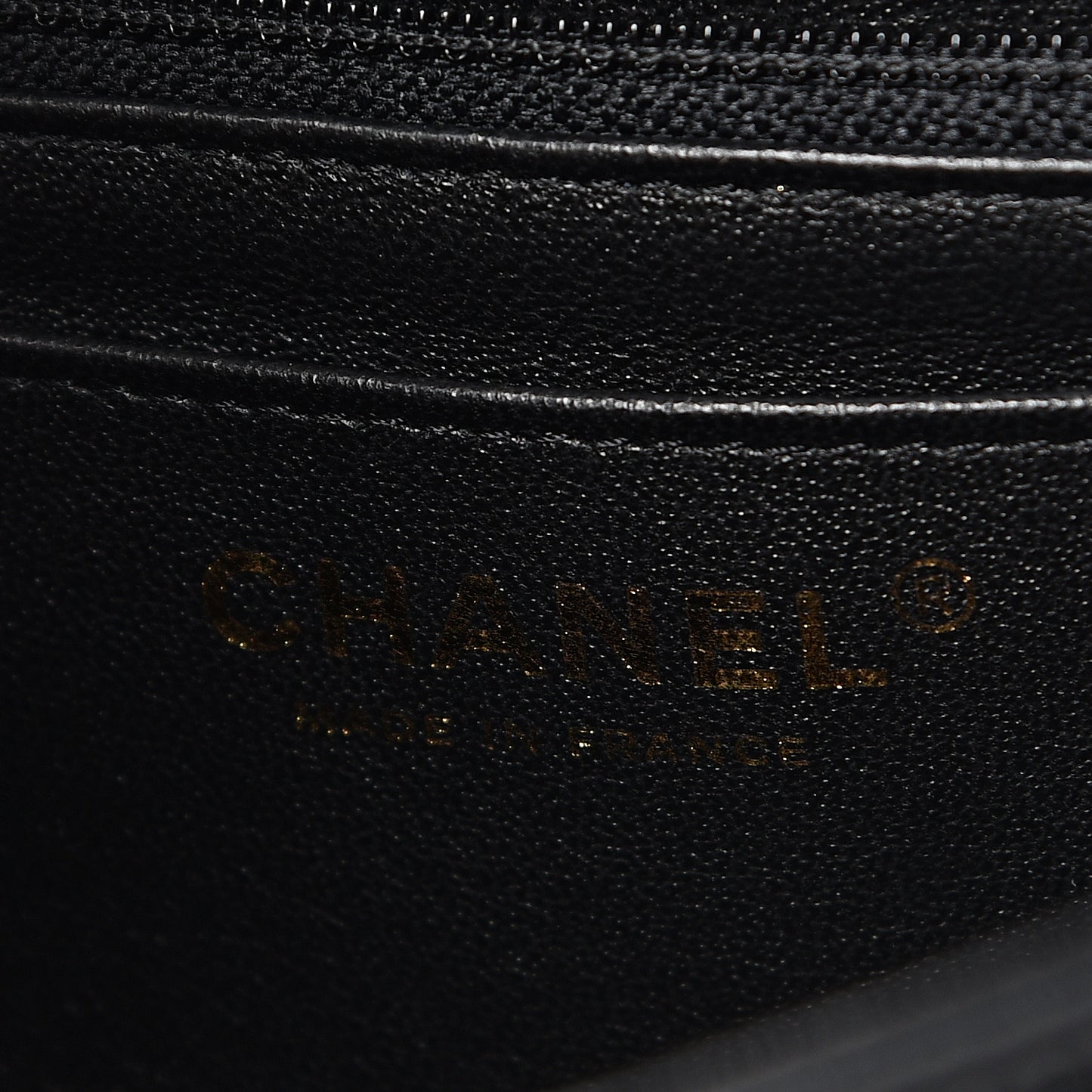 Lambskin Quilted Mini Rectangular Flap Black