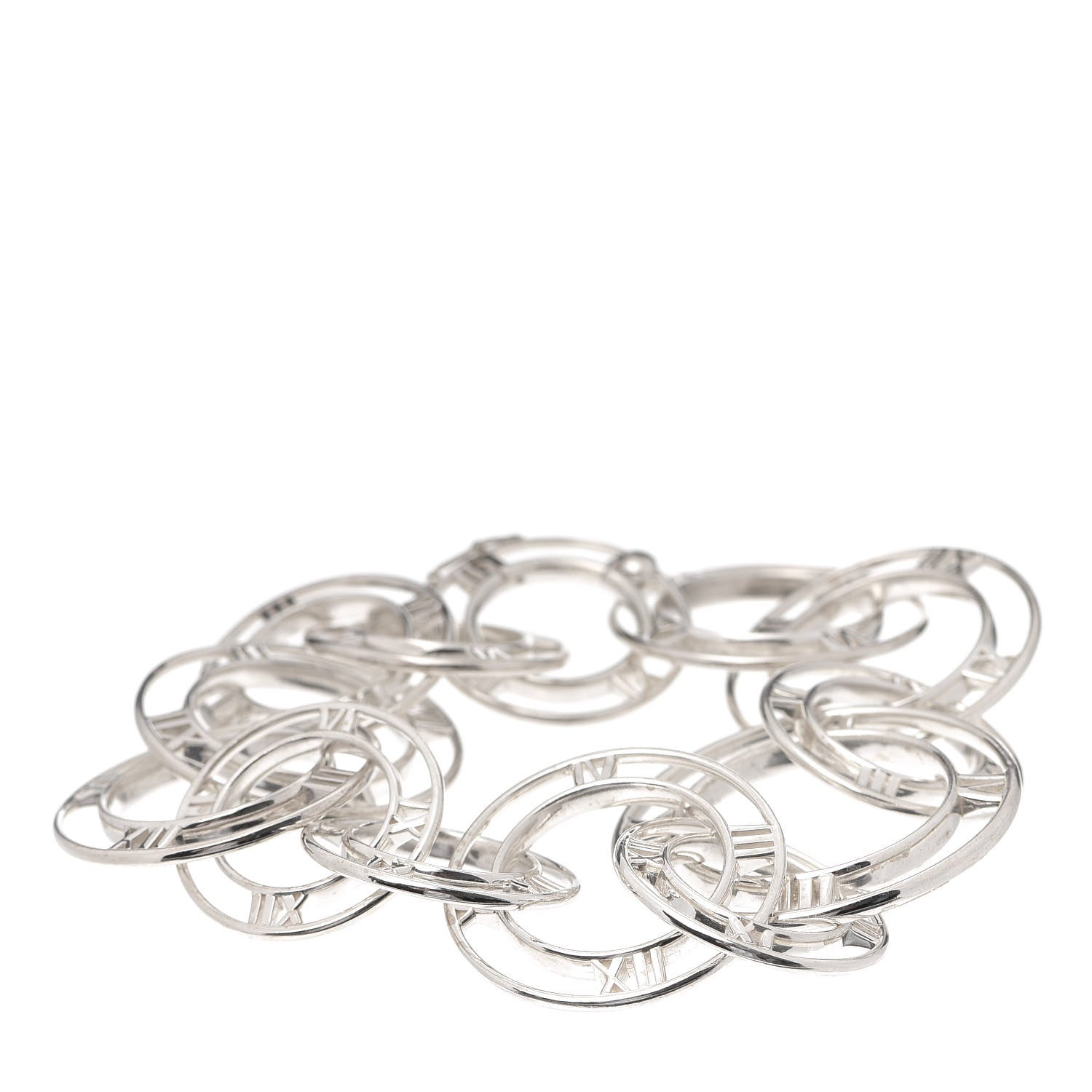 Tiffany Sterling Silver Atlas Link Bracelet 1 of 6