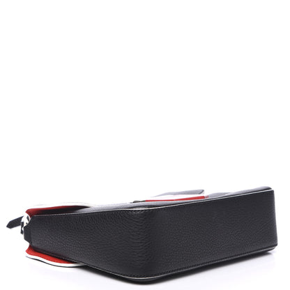 Givenchy Calfskin Small Nobile Shoulder Bag Black Red 3 of 9