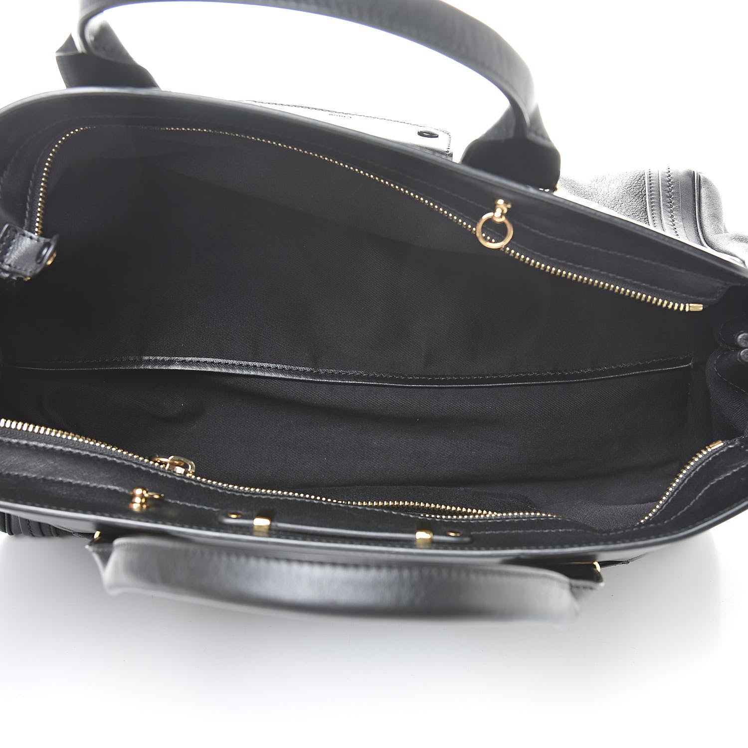 Chloe Calfskin Medium Alice Satchel Black 5 of 11