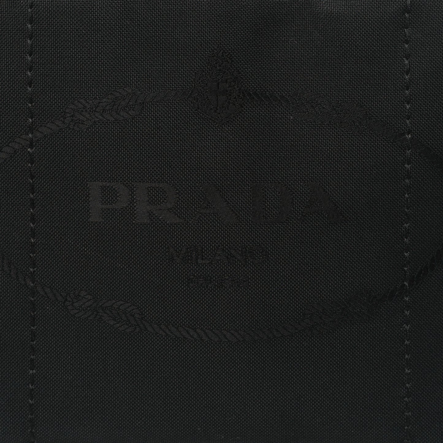 Canapa Small Logo Tote Black