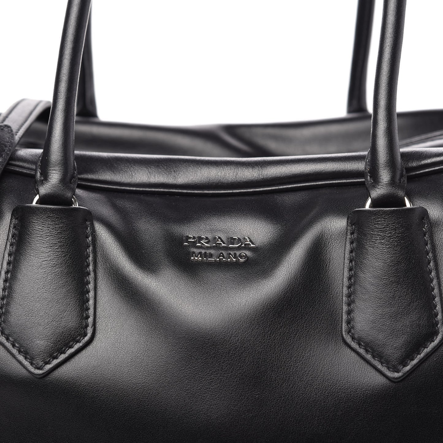 Soft Calf Large Inside Tote Black Mughetto