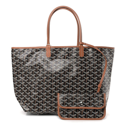 Goyard Goyardine Saint Louis PM Black Gold 1 of 9