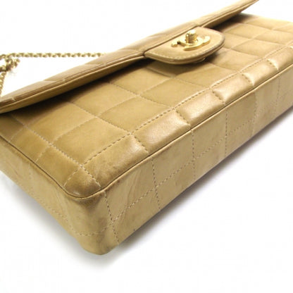 Chanel Lambskin East West Chocolate Bar Classic Flap Beige 5 of 12