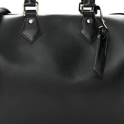 Louis Vuitton Epi Speedy Bandouliere 25 Black 7 of 13