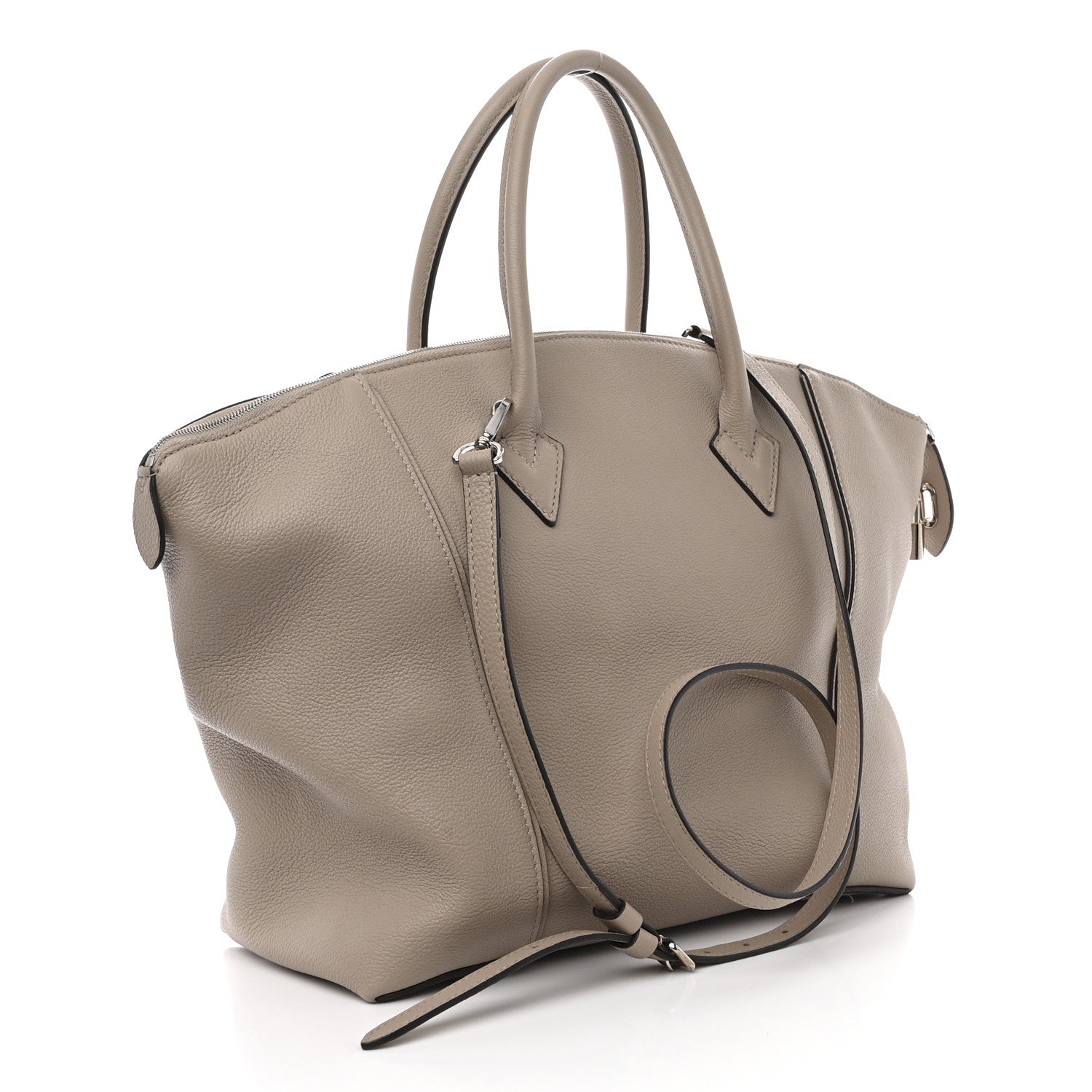 Louis Vuitton Veau Cachemire Soft Lockit PM Galet 3 of 13