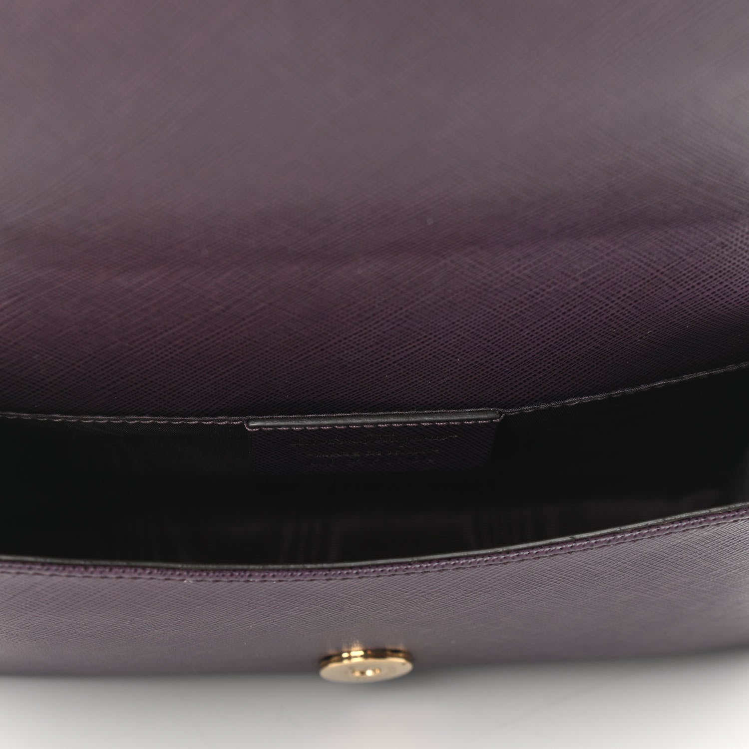 Salvatore Ferragamo Hammered Calfskin Vara Bow Chain Flap Crossbody Bag Plum 5 of 10