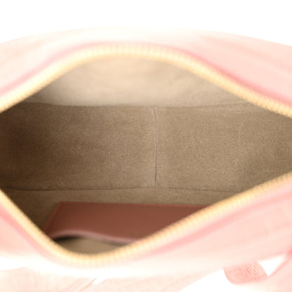 Jimmy Choo Calfskin Crocodile Embossed Varenne Camera Bag Blush 5 of 10