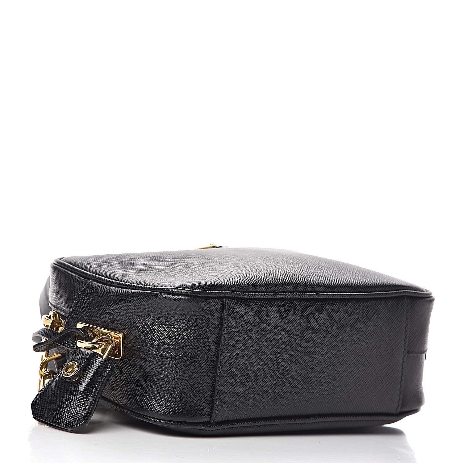 Prada Saffiano Small Camera Crossbody Bag Black 4 of 13