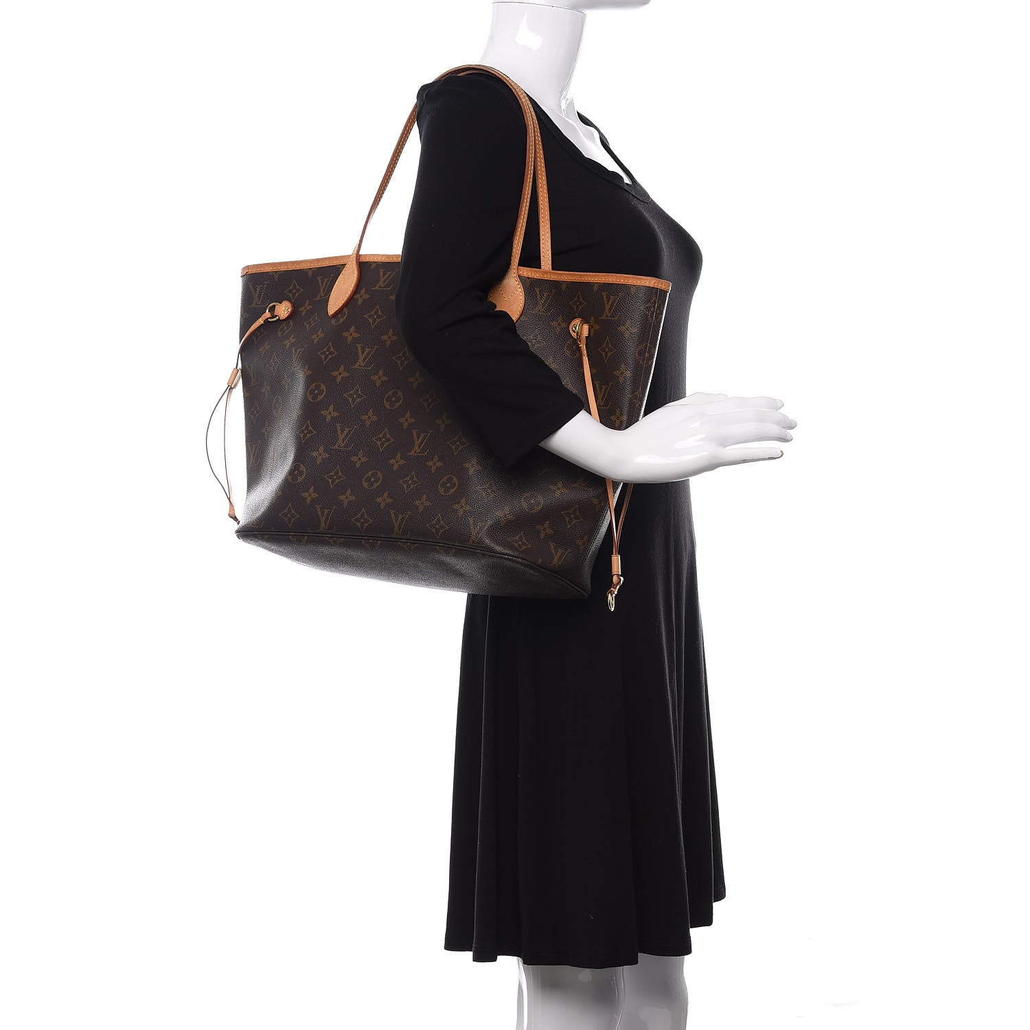 Louis Vuitton Monogram Neverfull MM 2 of 10