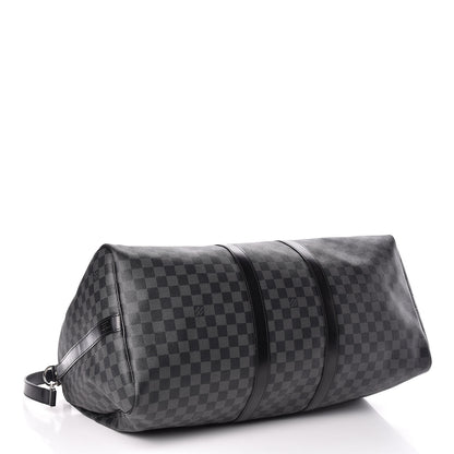 Louis Vuitton Damier Graphite Keepall Bandouliere 55 4 of 11