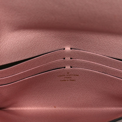 Louis Vuitton Monogram Jeanne Wallet Rose Ballerine 5 of 7