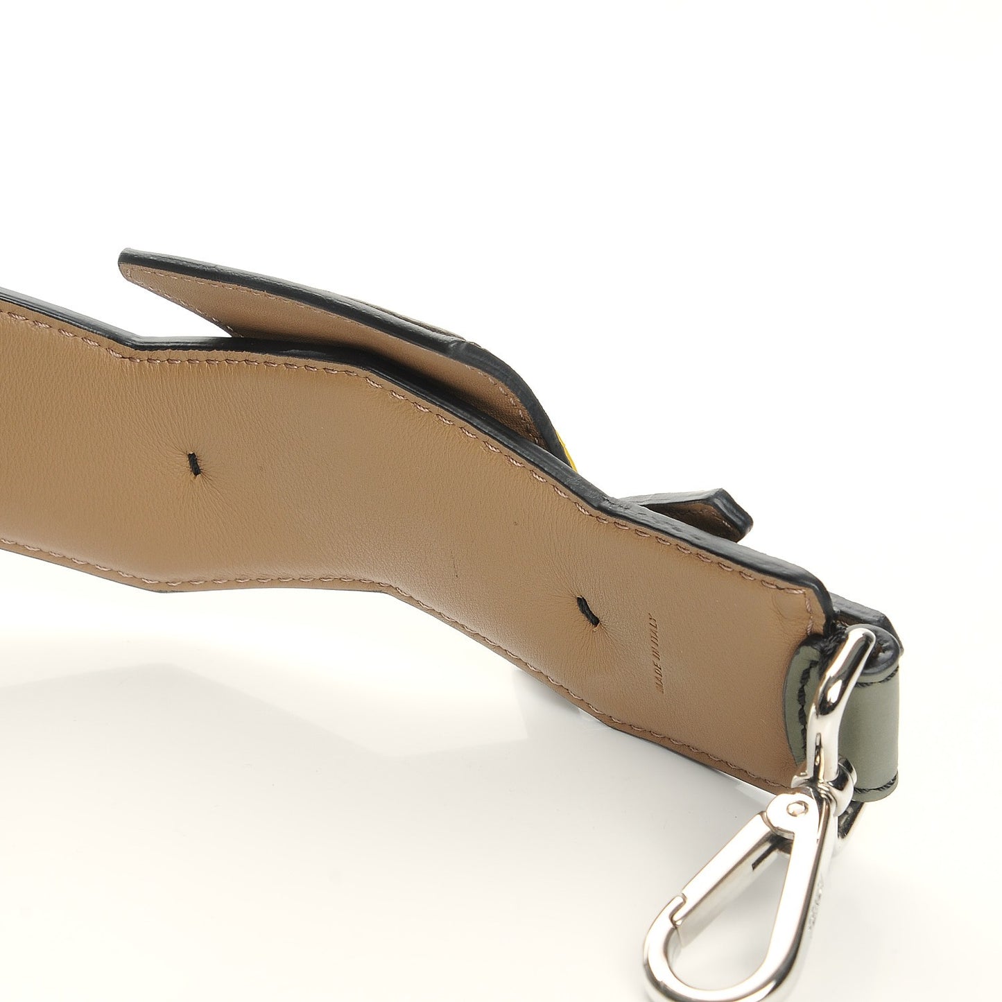 Calfskin Butterfleye Strap You Black Green