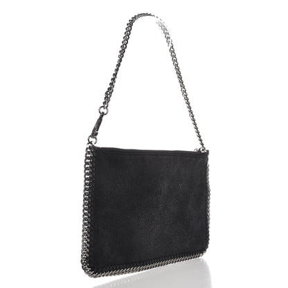 Stella McCartney Shaggy Deer Falabella Clutch Black 3 of 7