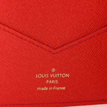 Louis Vuitton Monogram 2019 Christmas Animation Passport Cover Rouge 6 of 7