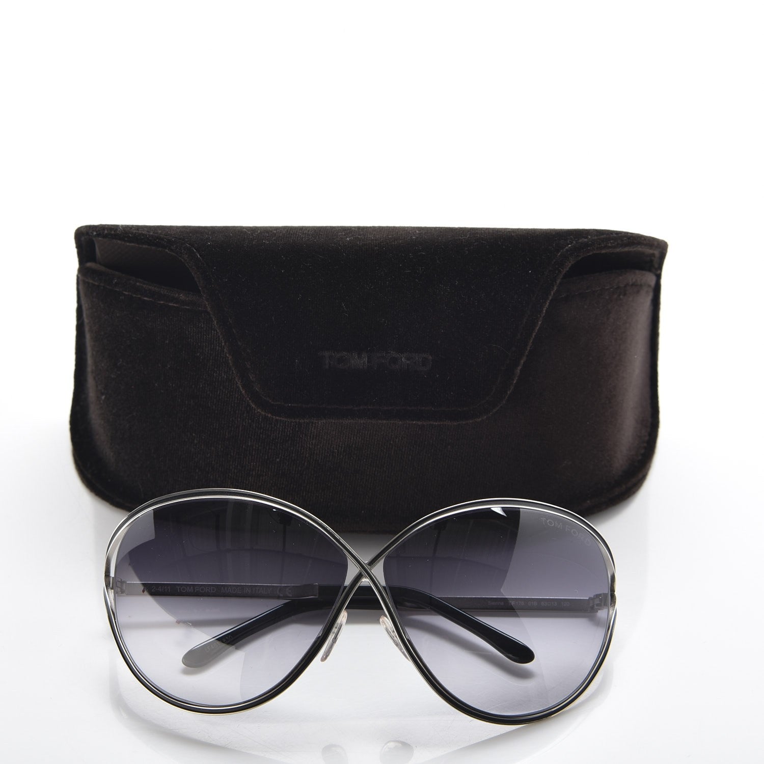 Tom Ford Sienna Crossover Sunglasses TF178 Grey 10 of 10