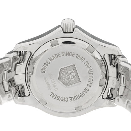 Tag Heuer Stainless Steel Diamond Mother of Pearl 27mm Link Quartz Watch WJ1319 4 of 5