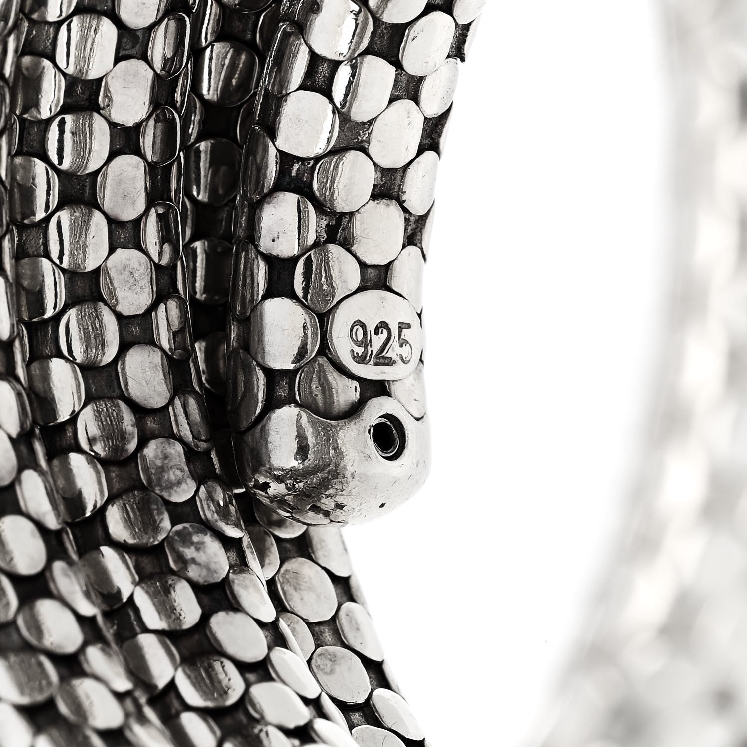 John Hardy Sterling Silver Dot Four Coil Bracelet 5 of 5