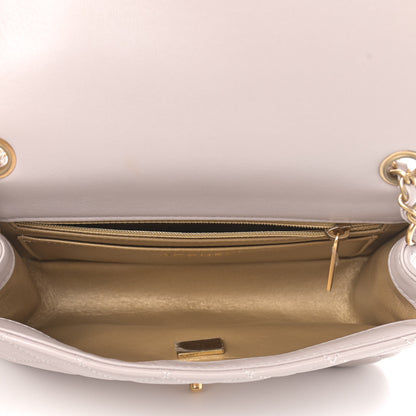Chanel Lambskin Quilted Mini Rectangular Pearl Crush Flap Light Purple 5 of 9