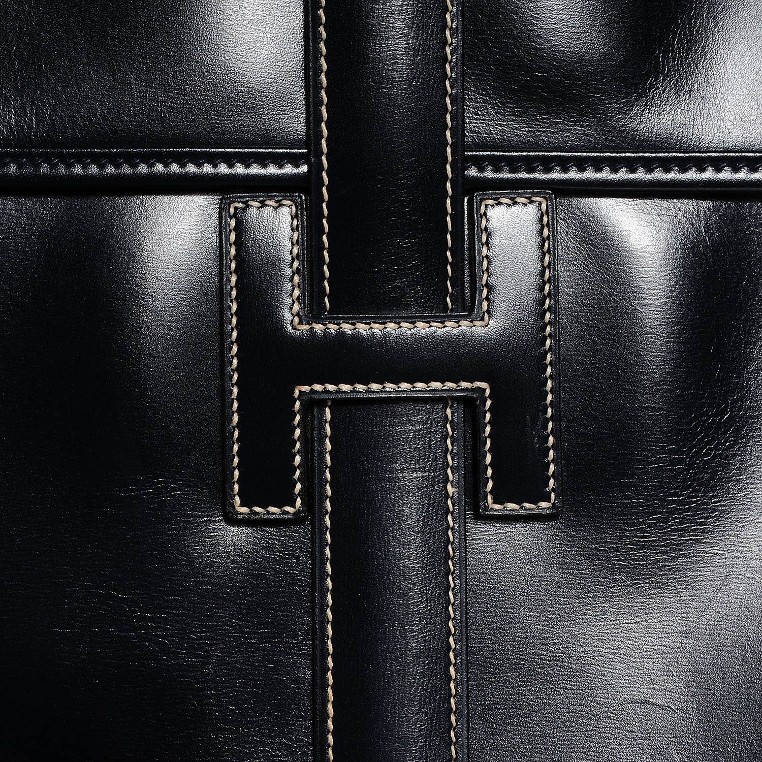 Hermes Box Jige GM Clutch Black 5 of 8