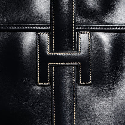 Hermes Box Jige GM Clutch Black 5 of 8