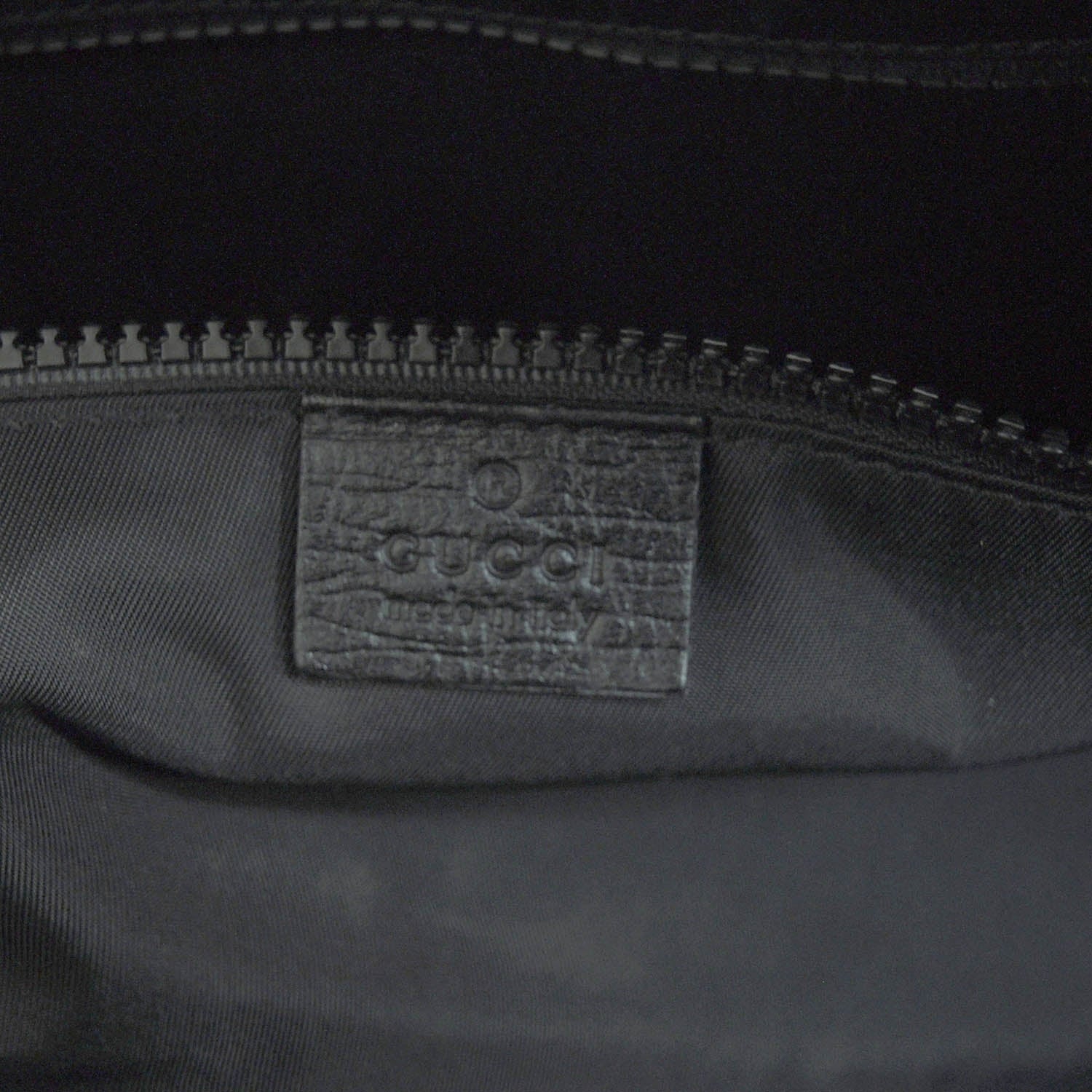 Gucci GG Supreme Monogram Large Duffle Black Grey 8 of 9