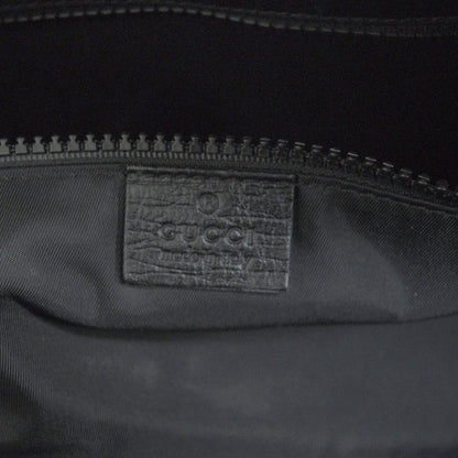 Gucci GG Supreme Monogram Large Duffle Black Grey 8 of 9