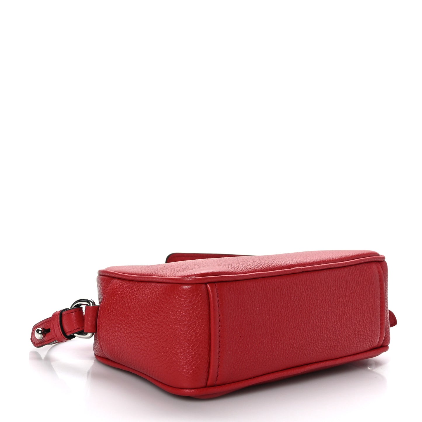 Vitello Phenix Camera Bag Rosso