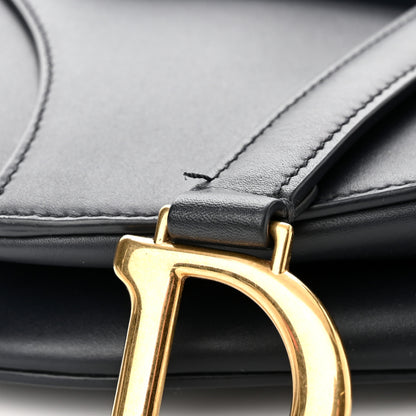 Christian Dior Grained Calfskin Mini Saddle Bag Navy 11 of 11
