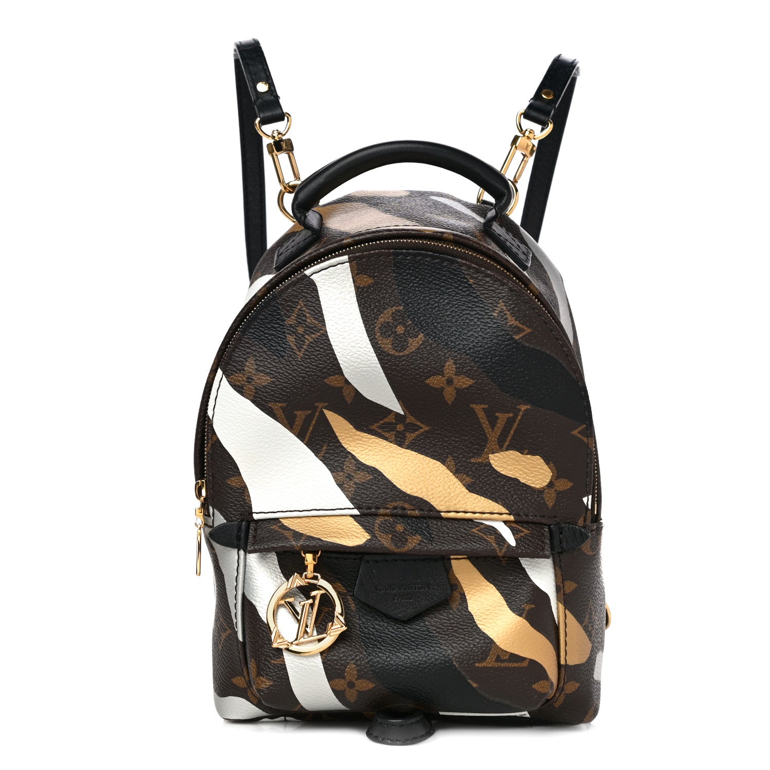 Louis Vuitton X LOL Monogram Palm Springs Backpack Mini Gold Silver 1 of 9