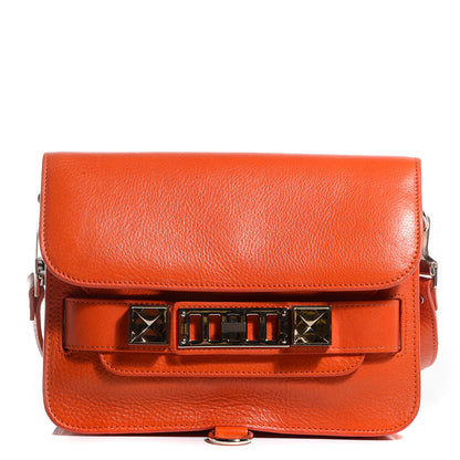 Proenza Schouler Leather Mini PS11 Classic Shoulder Bag Tangerine 1 of 12