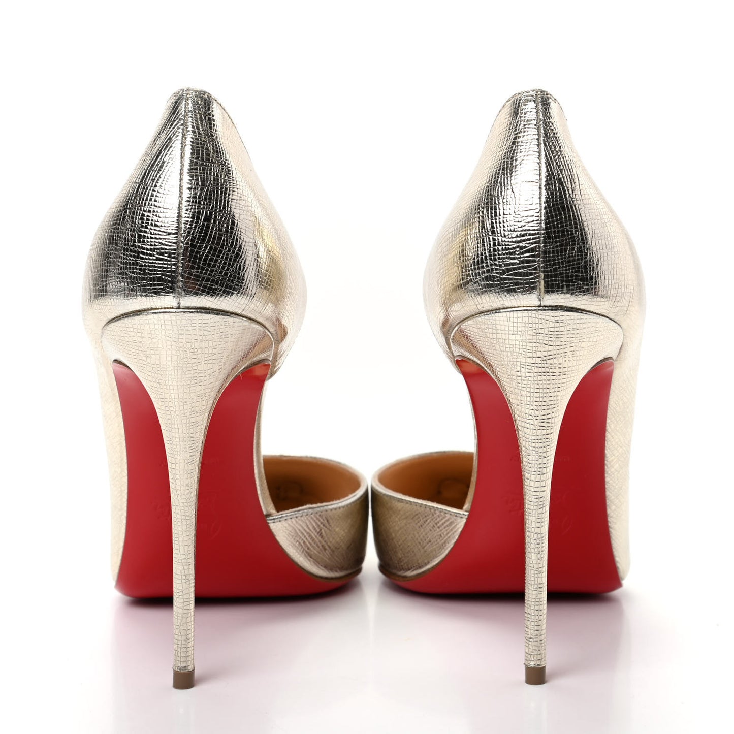 Calf Lame Tweed Iriza 100 Pumps 40 Platine