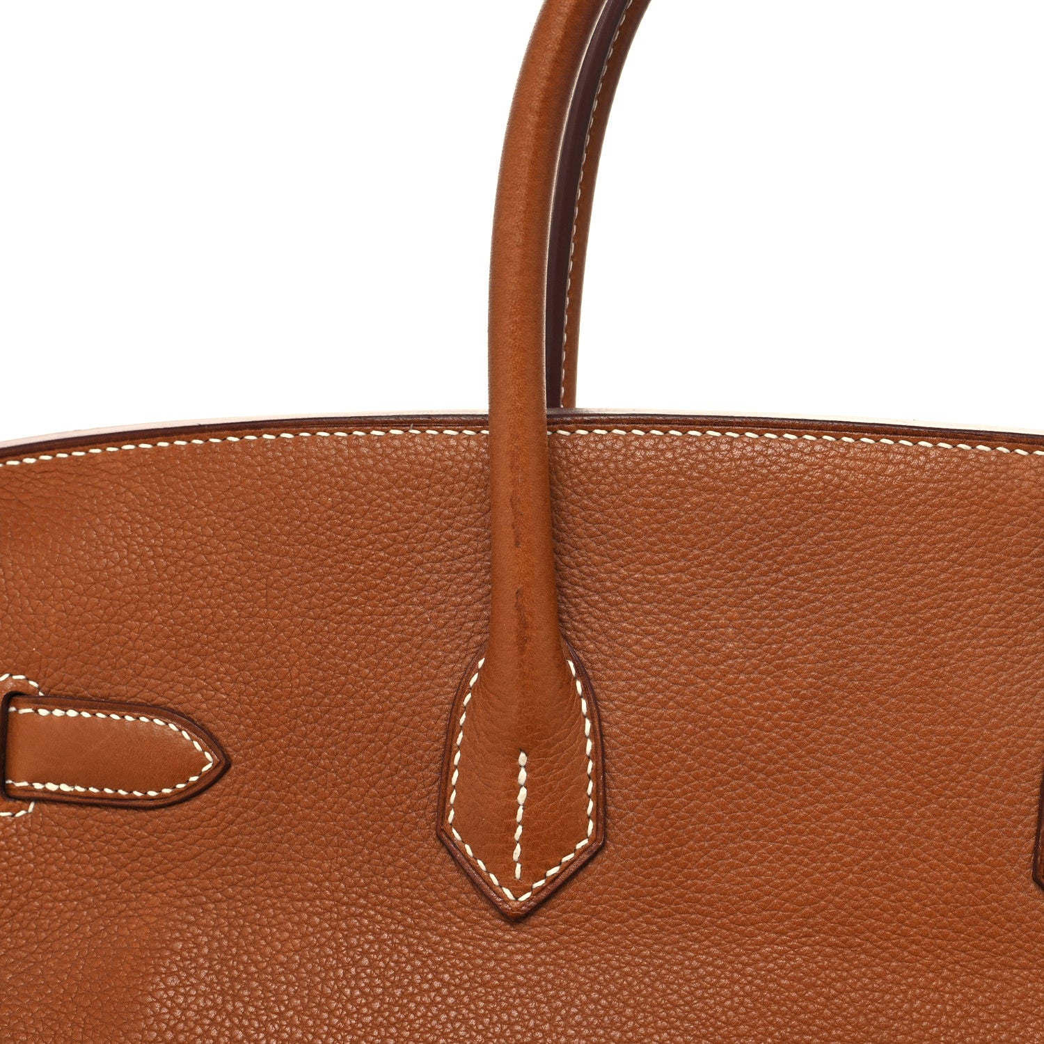 Hermes Natural Barenia Faubourg Birkin 35 Fauve 15 of 15